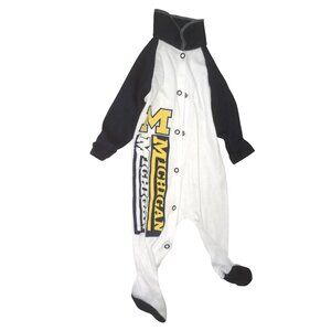 University of Michigan - UM - Wolverines Infant Sleeper (Med 14-18lb)